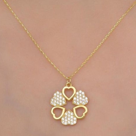 Heart Bunch Shape 2.80Ct White Round Cut Cluster Pendant | Anniversary Gift Pendant | Forever One Pendant | Elegant Jewelry Piece | Women Jewelry