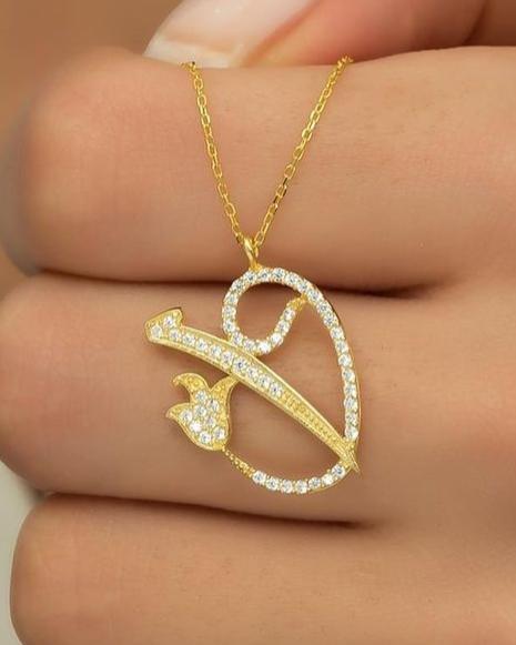 2.60Ct White Round Cut Pave Pendant | Unique Pendant For Her | Special Occasion Pendant | Women Jewelry