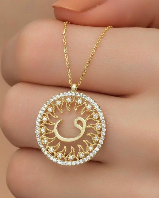 Round Shape 2.77Ct White Round Cut Pave Pendant | Party Wear Pendant | Birthday Gift Pendant | Jewelry Collection