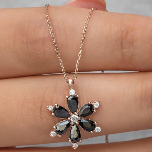 Flower Shape 2.20Ct White Round Cut Prong Pendant | Special Event Wear Pendant | Stylish Pendant For Her | Women Jewelry