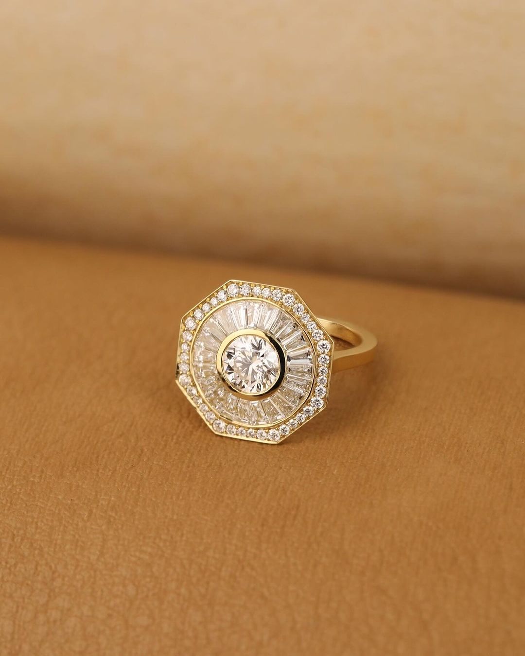 1.8CT White Round Cut Bezel Ring | Bride To Be Ring | Party Wear Ring For Women | Gift For Her